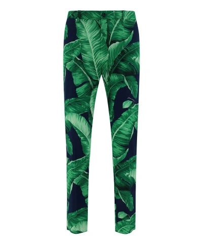 Dolce & Gabbana Trousers In Green