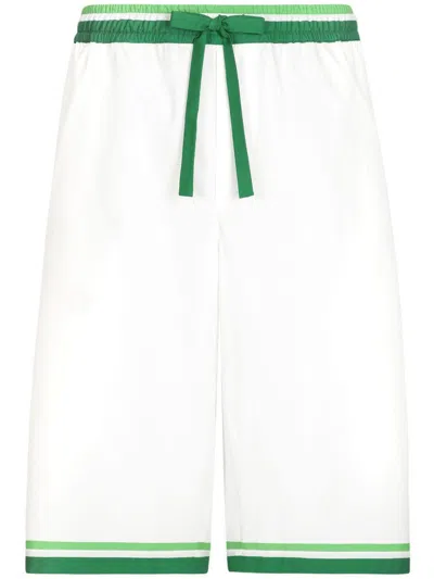Dolce & Gabbana Trousers In Green