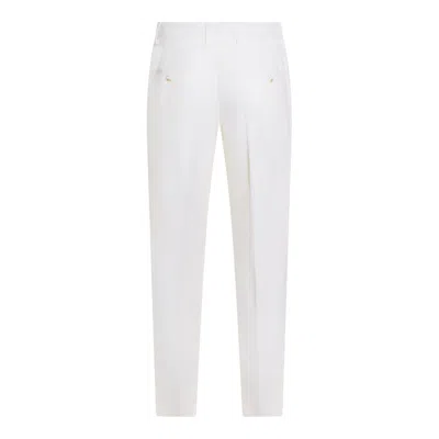 Dolce & Gabbana Trousers Light And Natural In White