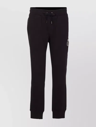 DOLCE & GABBANA TROUSERS RIBBED CUFFS ELASTIC WAISTBAND