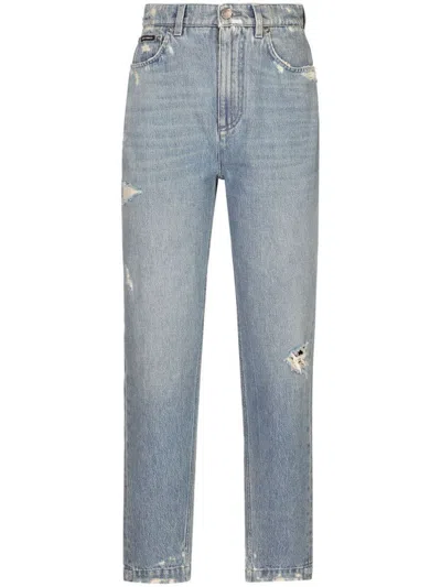 Dolce & Gabbana Women Jeans Amber Vita Alta In Variante Abbinata