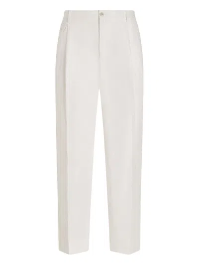 Dolce & Gabbana Pantalone In White