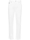 Dolce & Gabbana Classic Blue Cotton Jeans In White
