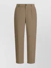 Dolce & Gabbana Trousers With Back Pockets And Belt Loops In Gray