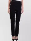 Dolce & Gabbana Trousers With Elastic Waistband And Tapered Leg In Black