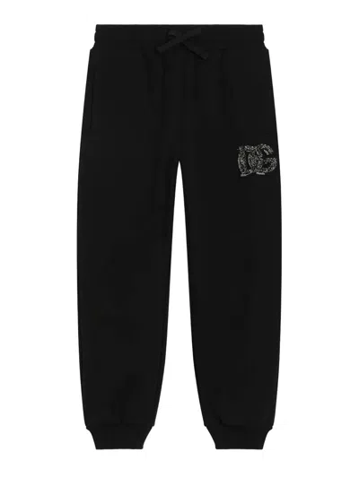 DOLCE & GABBANA TROUSERS WITH LOGO