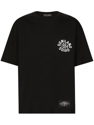 Dolce & Gabbana Tshirt In Black