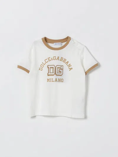 Dolce & Gabbana Babies' T-shirt  Kids Color White