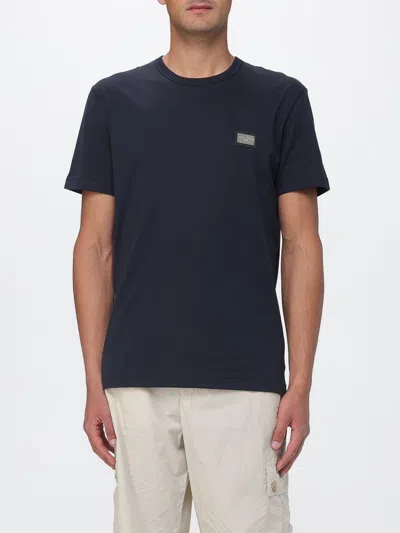 Dolce & Gabbana Tシャツ  メンズ カラー ブルー 1 In Black