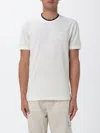 Dolce & Gabbana White Technical Piqué Cotton Tshirt With Embroidery In White