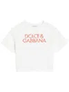 Dolce & Gabbana Majolica-print Jersey T-shirt In White
