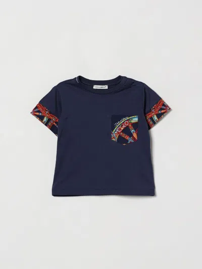 Dolce & Gabbana Babies'  T-shirt Kids Color Multicolor In Blue
