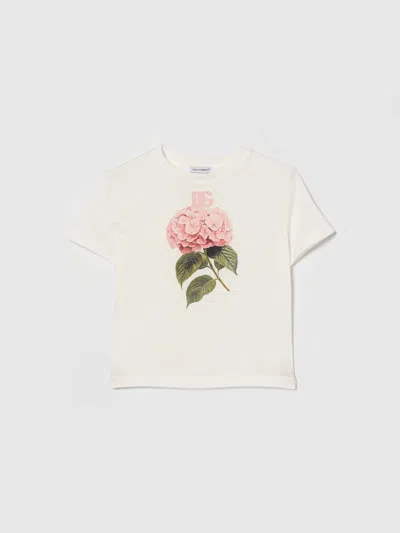 DOLCE & GABBANA DOLCE &AMP; GABBANA DOLCE & GABBANA PRINTED COTTON T-SHIRT,441885001