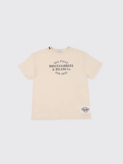 Dolce & Gabbana T-shirt Kids  In Yellow