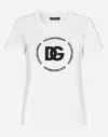 Dolce & Gabbana White Cotton T-shirt In White