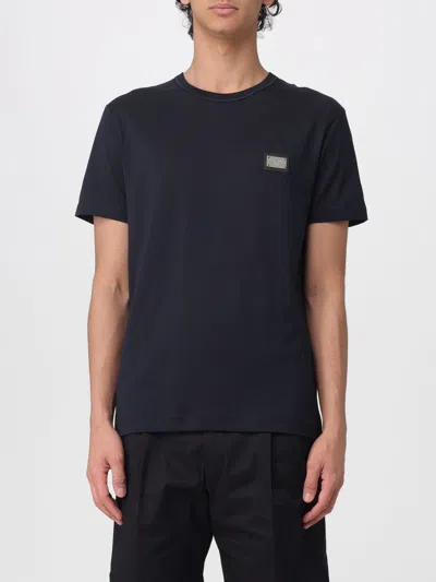 Dolce & Gabbana T-shirt Men  In Blue