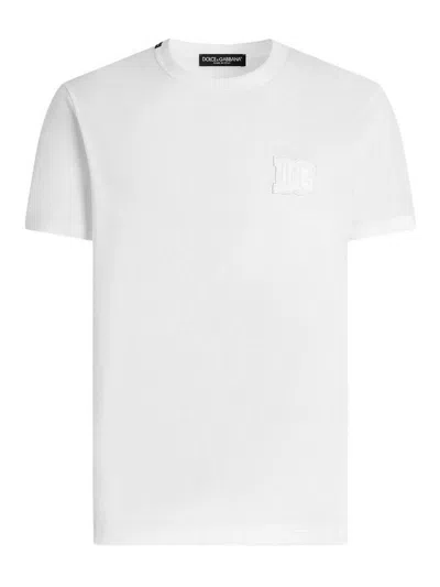 Dolce & Gabbana T-shirt With Application In White