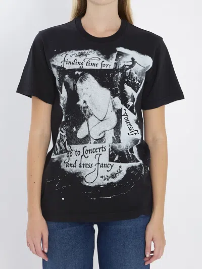 Dolce & Gabbana Tshirt With Print In Black