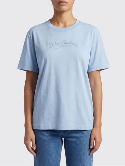 Dolce & Gabbana T-shirt  Woman Color Blue