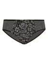 Dolce & Gabbana Tulle Lace Briefs In Black