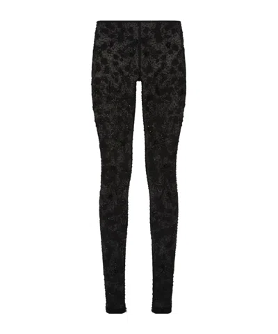 DOLCE & GABBANA TULLE LEGGINGS