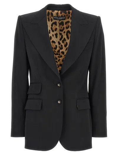 Dolce & Gabbana 'turlington' Blazer In Black