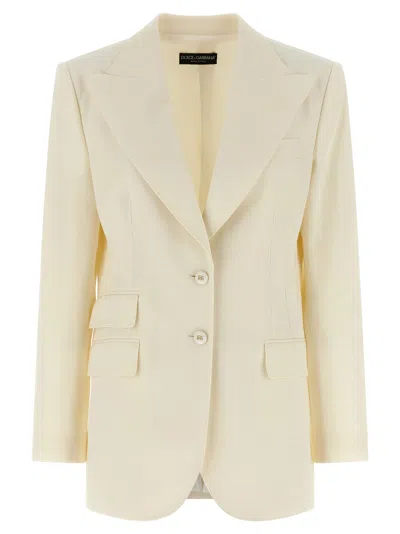 Dolce & Gabbana Turlington Blazer In Yellow