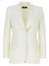 Dolce & Gabbana Turlington Blazer With Peak Lapels In White