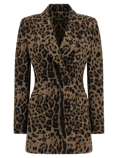 Dolce & Gabbana 'turlington - Collezione Cammello' Blazer In Brown