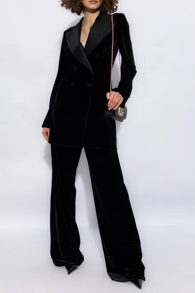 Dolce & Gabbana ‘turlington' Double-breasted Blazer In Black