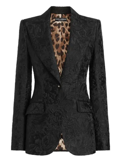 Dolce & Gabbana Turlington Jacket In Black
