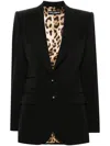 Dolce & Gabbana `turlington` Jacket In Black