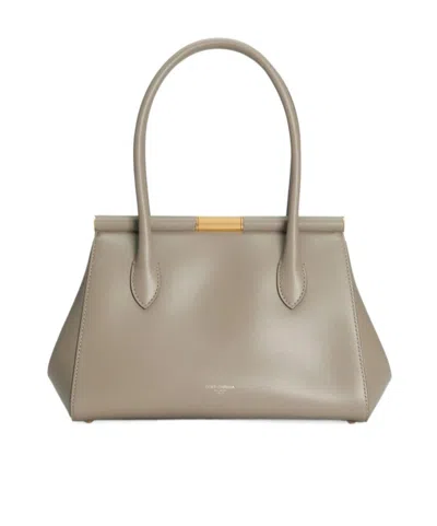 DOLCE & GABBANA DOLCE  GABBANA MARLENE TURN-LOCK FASTENED HANDBAG