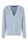 Dolce & Gabbana Wool Turtleneck Pullover In Blue