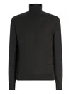 Dolce & Gabbana Cashmere Turtleneck Sweater Knitwear Grey In Gray