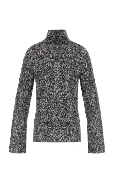 Dolce & Gabbana Turtleneck Knitted Jumper In Multicolour