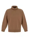 Dolce & Gabbana Roll-neck Virgin-wool Jumper In Neutro