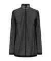 Dolce & Gabbana Turtleneck Long Sleeve Blouse In Black