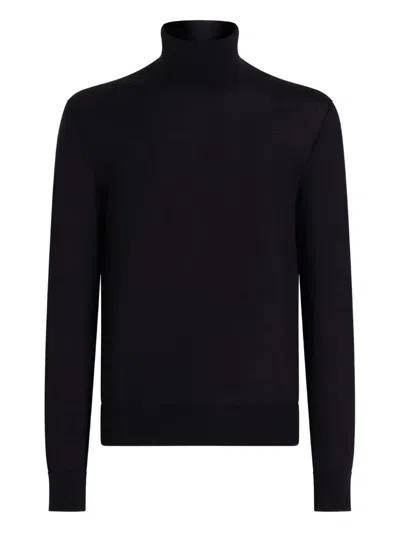 Dolce & Gabbana Turtleneck Sweater In Black
