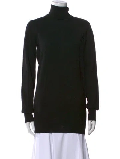 Pre-owned Dolce & Gabbana Turtleneck Sweater In Black