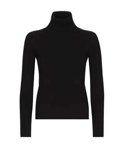 DOLCE & GABBANA DOLCE  GABBANA TURTLE NECK KNITTED SWEATER
