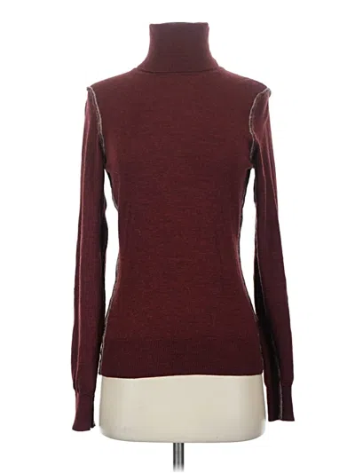Pre-owned Dolce & Gabbana Turtleneck Sweater In Burgundy