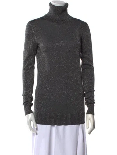 Pre-owned Dolce & Gabbana Turtleneck Sweater In Gray