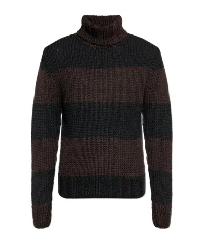 Dolce & Gabbana Turtleneck Sweater In Multi