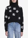 DOLCE & GABBANA TURTLENECK SWEATER WITH DG LOGO