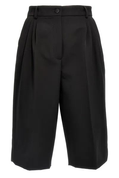 DOLCE & GABBANA DOLCE & GABBANA TUXEDO BERMUDA SHORTS
