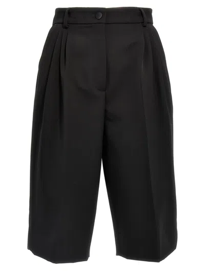 DOLCE & GABBANA DOLCE & GABBANA TUXEDO BERMUDA SHORTS