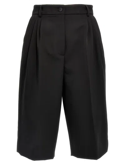 DOLCE & GABBANA DOLCE & GABBANA TUXEDO BERMUDA SHORTS