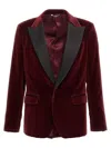 Dolce & Gabbana Cotton-blend Velvet Tuxedo Jacket