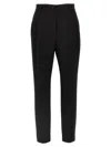 Dolce & Gabbana Tailored Wool Trousers With Ironed Pleat In Black
